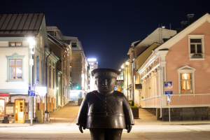 Oulu, market square and market hall