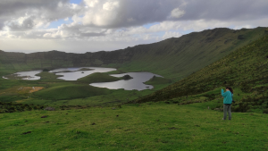 &quot;9x9 Artist-in-residency Ching-Yu Cheng in Lagoa do Caldeirão, Corvo Island