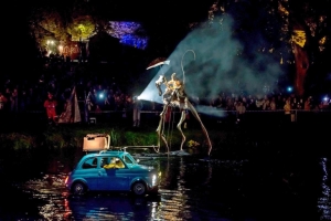 Timișoara 2023, Dreamlike water show on the Bega Canal