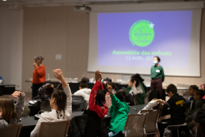 children&#039;s assembly, Saint Denis