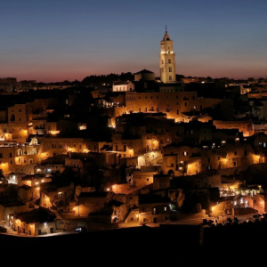 Matera in the night