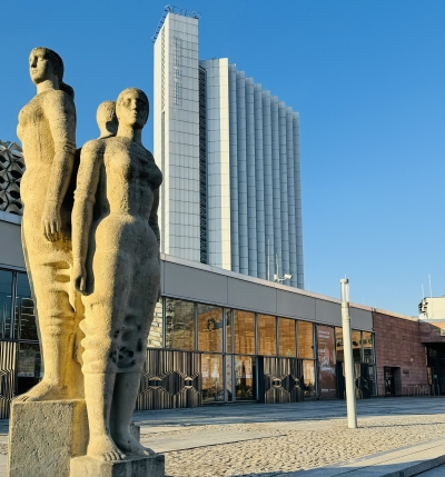 Stadthallenpark with Sculpture Garden (Chemnitz, Germany)