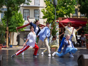 Open stage - dance - during Sommet des Sommets, May 2022