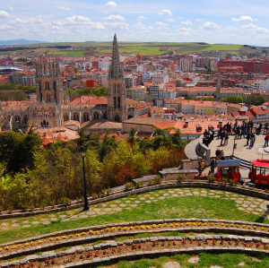 Burgos from the castle